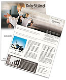 Stewardess Newsletter Template