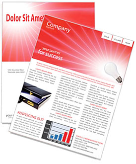 Lamp Newsletter Template