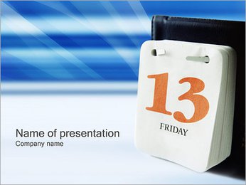 Friday The 13th PowerPoint Template
