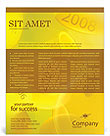 Year 2008 Flyer Template