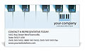Piano Business Card Template