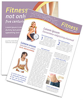 Weight Loss Newsletter Template