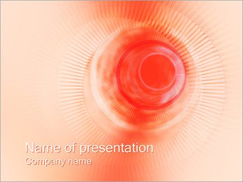 Abstract Tunnel PowerPoint Template