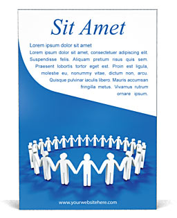 Round Dance Ad Template