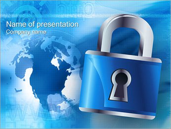 Site Güvenliği PowerPoint sunum şablonları