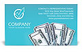 Money Business Card Template