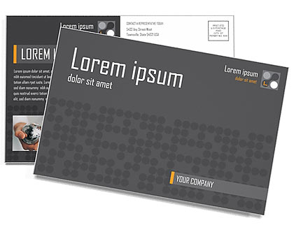 Minimal Postcard Template