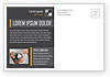 Minimal Postcard Template