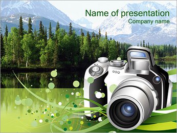 Digital Camera PowerPoint Template