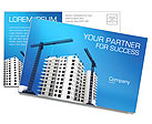 Building Plot Postcard Template