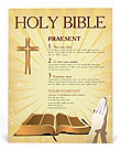 Holy Bible Flyer Template