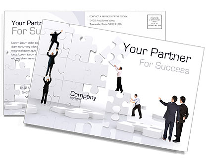 Brainstorm Postcard Template