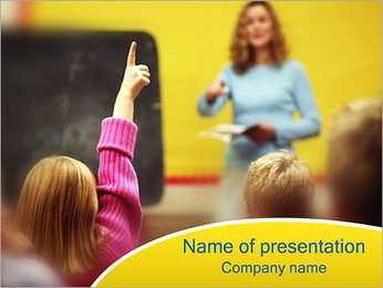 Okul Eğitim PowerPoint sunum şablonları