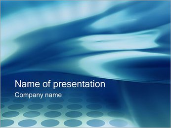 Blue Grid PowerPoint Template