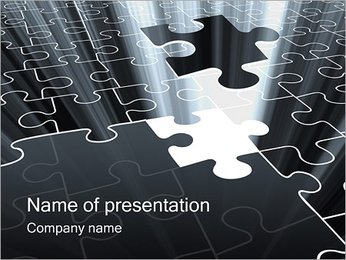 Last Puzzle Pieces PowerPoint Template