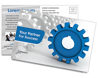 Be the First Postcard Template