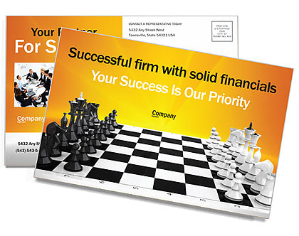 Chess Postcard Template