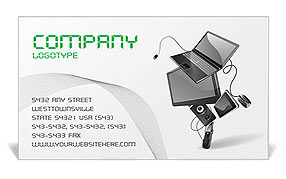 Technics Business Card Template