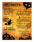Jack-o-lantern Flyer Template