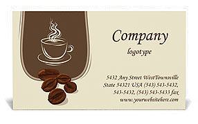 Coffee Business Card Template