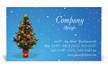 Christmas Holiday Business Card Template