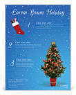 Christmas Holiday Flyer Template