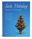 Christmas Holiday Poster Template