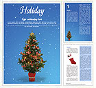 Christmas Holiday Word Template