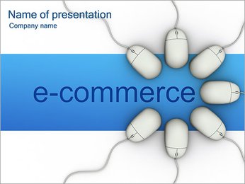 E-Commerce PowerPoint Template