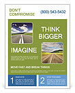 Highway Flyer Template