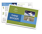 Highway Postcard Template