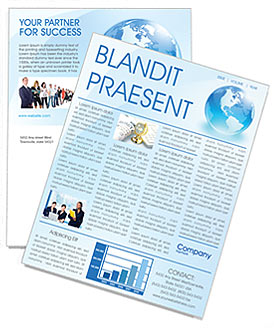 Glass Globe Newsletter Template