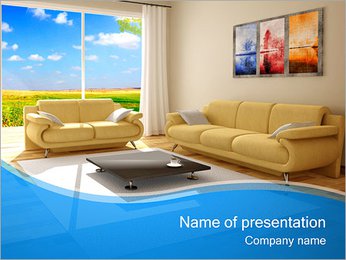 Beautiful Interior PowerPoint Template