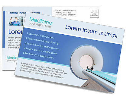 Modern Medical Postcard Template
