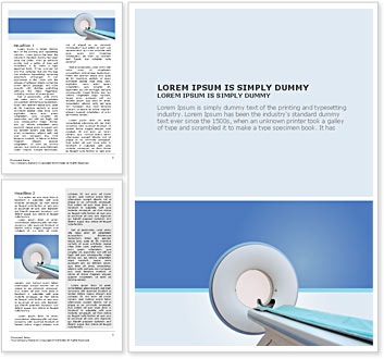 Modern Medical Word Template
