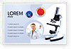 Medical Concepts Postcard Template