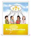 Children Thinks Poster Template