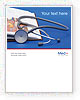 Stethoscope & Medicine Book Newsletter Template