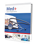 Stethoscope & Medicine Book Presentation Folder