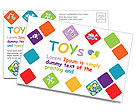 Toys Postcard Template