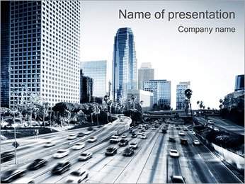 市公路 PowerPoint演示模板