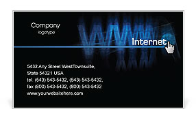 WWW Business Card Template