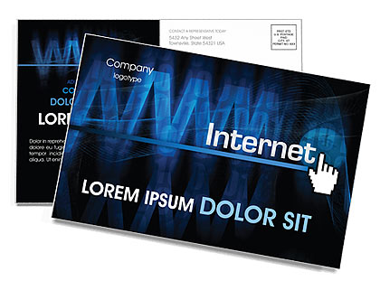 WWW Postcard Template