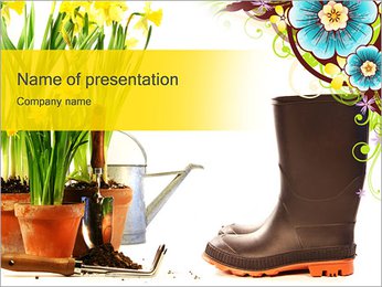 Gardening PowerPoint Template