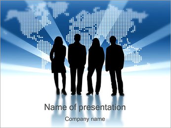 World Businesspeople PowerPoint Template