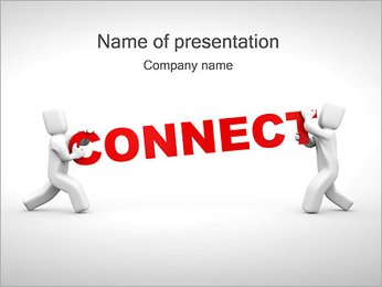 Connect People PowerPoint Template