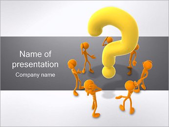 General Question PowerPoint Template