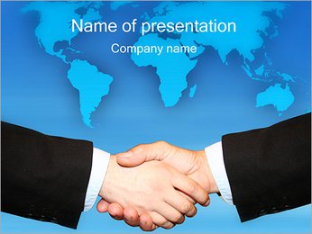 Agreement Handshake PowerPoint Template