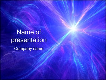 Blue Energy PowerPoint Template