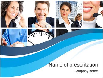 Businesspeople PowerPoint Template